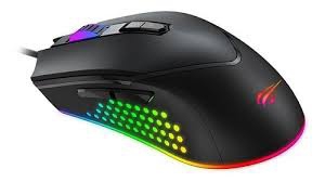 Mouse Gamer Programable RGB HAVIT MS814 7000dpi Usb 7 Botones Negro